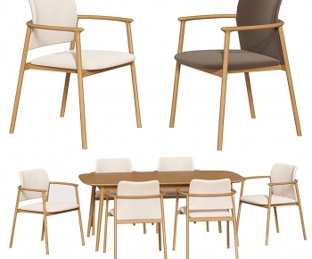Modern Dining Table And Chairs-ID:766099939
