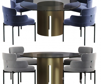 Modern Dining Table And Chairs-ID:983350049