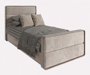 Modern Single Bed-ID:731699942