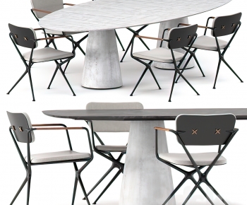 Modern Dining Table And Chairs-ID:122900063