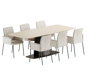 Modern Dining Table And Chairs-ID:222410921