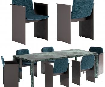 Modern Dining Table And Chairs-ID:663141012