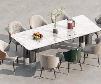 Modern Dining Table And Chairs-ID:930218948