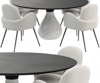 Modern Dining Table And Chairs-ID:693866012