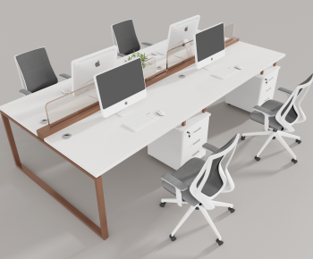 Modern Office Desk And Chair-ID:251030938