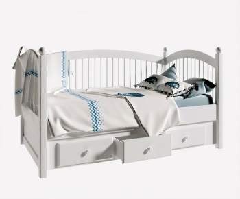 Modern Child's Bed-ID:946737058