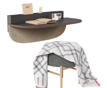 Modern Nordic Style Computer Desk And Chair-ID:859489417