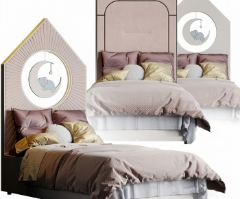 Modern Child's Bed-ID:102489057
