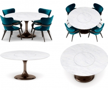 Nordic Style Dining Table And Chairs-ID:516408927