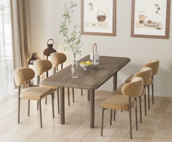 Modern Dining Table And Chairs-ID:743649018