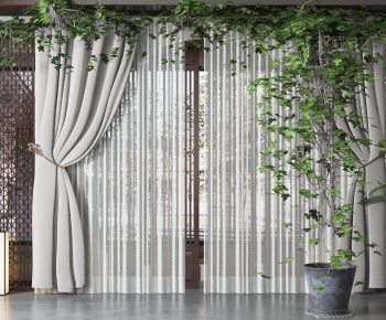 New Chinese Style The Curtain-ID:851335058
