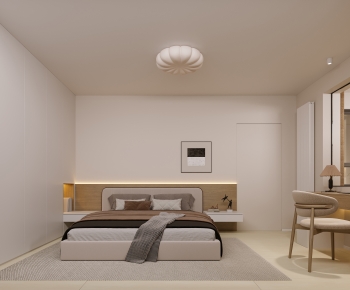 Modern Wabi-sabi Style Bedroom-ID:415971043