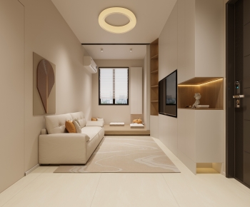Modern A Living Room-ID:435839896