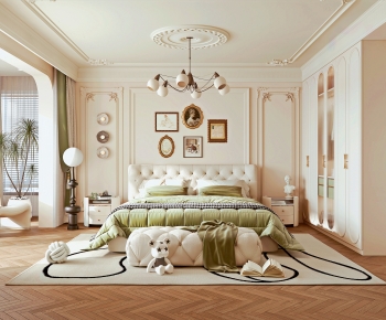 French Style Bedroom-ID:904014111
