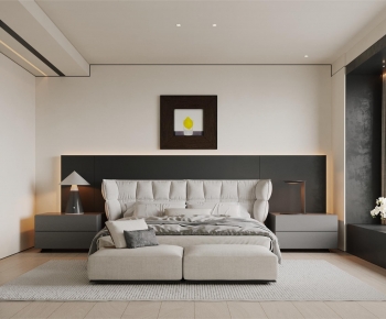 Modern Wabi-sabi Style Bedroom-ID:219909912