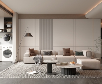 Modern A Living Room-ID:981314907