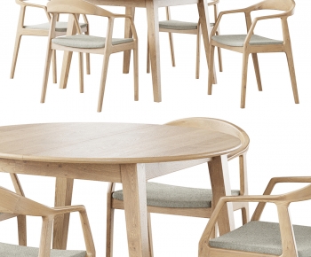 Modern Dining Table And Chairs-ID:635257968