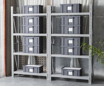 Industrial Style Shelving-ID:321619586