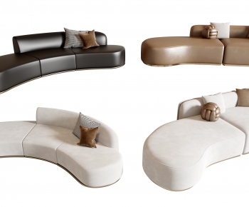 Modern Curved Sofa-ID:606872085