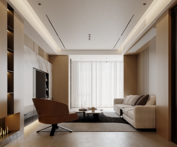 Modern A Living Room-ID:866074094