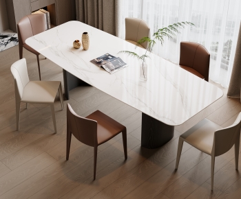 Modern Dining Table And Chairs-ID:333537104