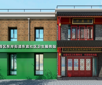 Chinese Style Facade Element-ID:170252088