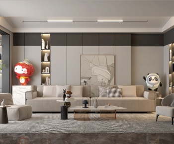 Modern A Living Room-ID:114691024