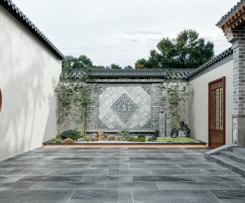 Chinese Style Courtyard/landscape-ID:373748066