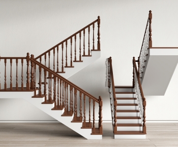 American Style Staircase-ID:235407119