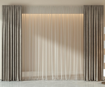 Modern Wabi-sabi Style The Curtain-ID:614206083