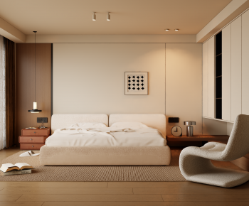 Wabi-sabi Style Bedroom-ID:240550048