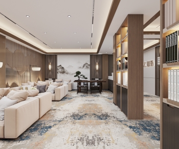 New Chinese Style Lobby Hall-ID:593342073