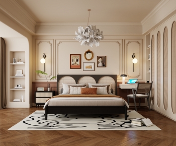 French Style Bedroom-ID:428457989