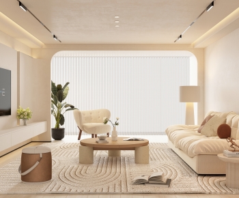 Modern A Living Room-ID:511455065