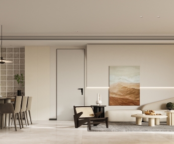 Modern A Living Room-ID:136840117