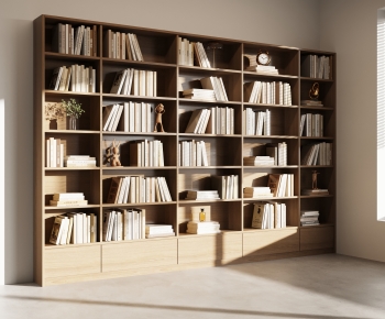Modern Wabi-sabi Style Bookcase-ID:979913008