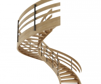 Modern Rotating Staircase-ID:724808931