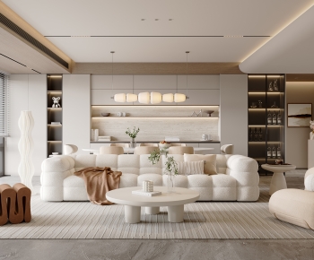 Modern A Living Room-ID:971834906