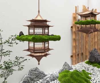New Chinese Style Garden-ID:624322899