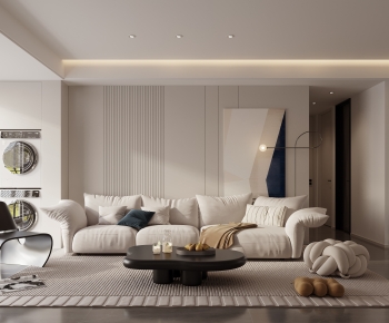 Modern A Living Room-ID:119378093