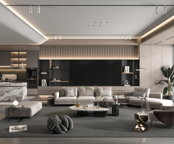 Modern A Living Room-ID:346779876