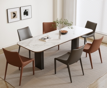 Modern Dining Table And Chairs-ID:778017046