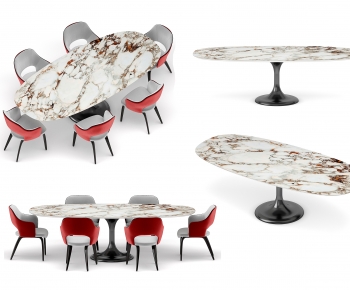 Nordic Style Dining Table And Chairs-ID:574899917