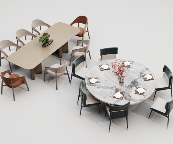 Chinese Style Dining Table And Chairs-ID:664602995