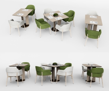 Modern Dining Table And Chairs-ID:913537035