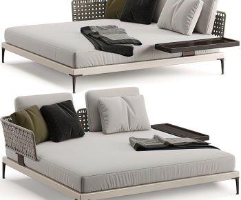 Modern Double Bed-ID:615709076