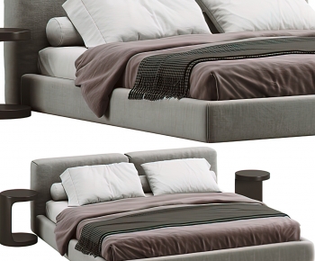 Modern Double Bed-ID:453613042