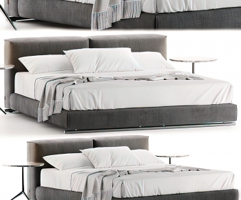 Modern Double Bed-ID:837939023