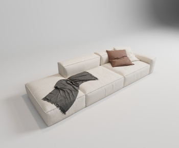 Modern Three-seat Sofa-ID:710827113