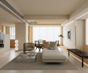 Modern A Living Room-ID:989743957